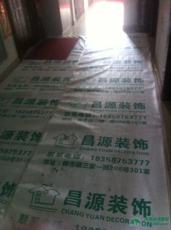 定制珍珠棉印刷保護(hù)膜，樂清昌源裝飾嘗試珍珠棉保護(hù)地板