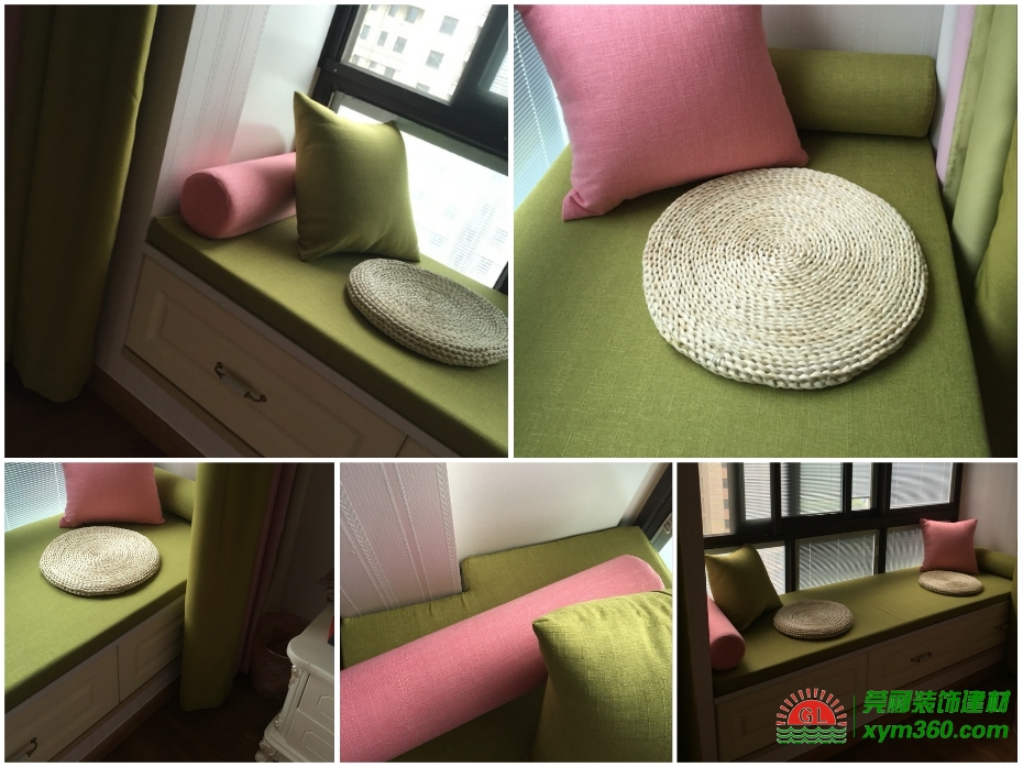 小戶型環(huán)保時(shí)尚陽臺(tái)飄窗墊，定制飄窗墊