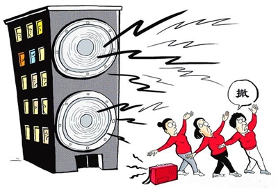 音響勁爆噪音，居民夜夜難眠